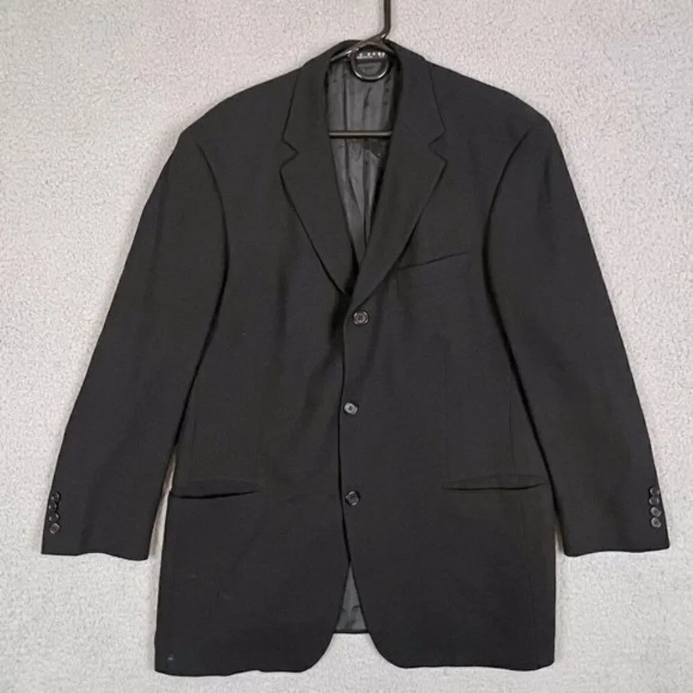 HUGO BOSS MENS BLACK BLAZER SIZE 42R